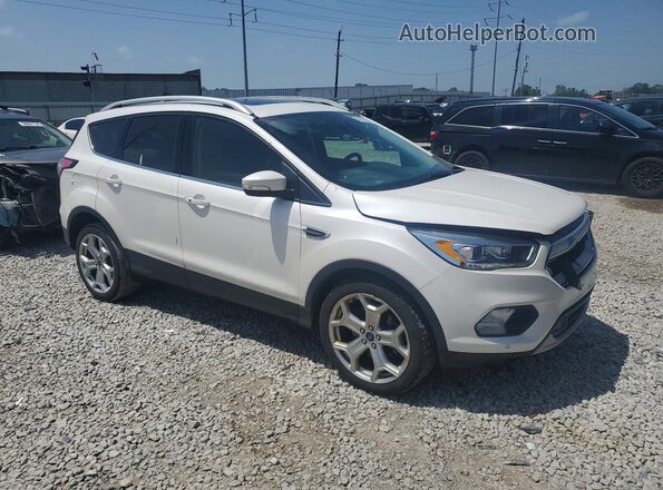1FMCU9J95JUD49745 2018 FORD ESCAPE White Delantero derecho