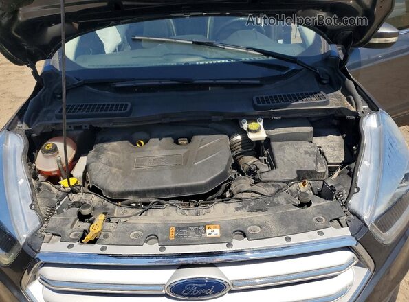 1FMCU9J95KUC57777 2019 FORD ESCAPE Gray ძრავის განყოფილების ხედი