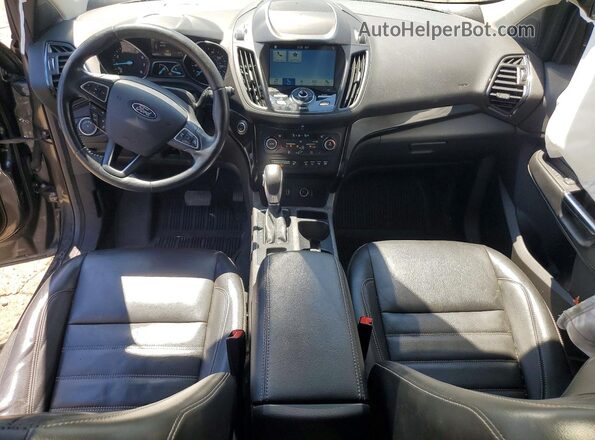 1FMCU9J95KUC57777 2019 FORD ESCAPE Gray წინა პანელის ხედი