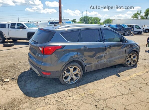 1FMCU9J95KUC57777 2019 FORD ESCAPE Gray უკანა მარჯვენა