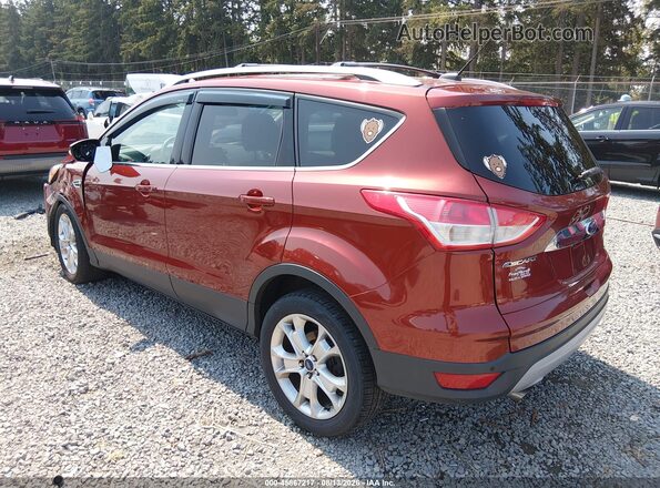 1FMCU9J97GUC17644 2016 FORD ESCAPE Orange Trasero izquierdo