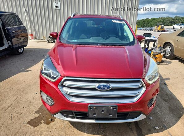 1FMCU9J97HUA99709 2017 FORD ESCAPE Burgundy წინა ხედი