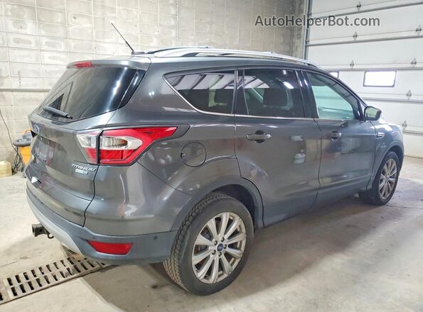 1FMCU9J97HUB33454 2017 FORD ESCAPE Серый Задняя правая четверть