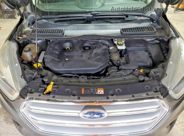 1FMCU9J97HUB33454 2017 FORD ESCAPE Серый Вид подкапотного пространства