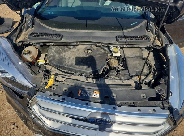 1FMCU9J97HUD36487 2017 FORD ESCAPE Gray უკანა სალონის ხედი