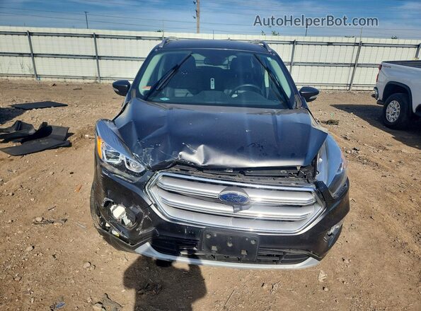1FMCU9J97HUD36487 2017 FORD ESCAPE Gray წინა ხედი
