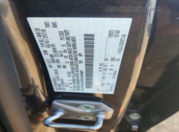 1FMCU9J97HUD36487 2017 FORD ESCAPE Gray ძრავის განყოფილების ხედი