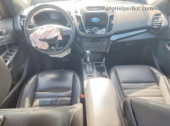 1FMCU9J97HUD36487 2017 FORD ESCAPE Gray წინა პანელის ხედი