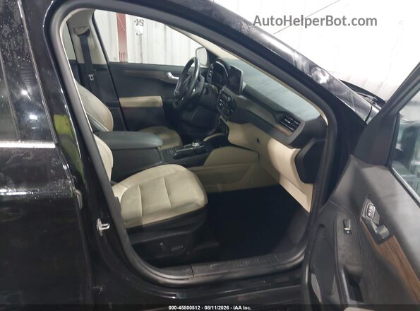 1FMCU9J97LUB08353 2020 FORD ESCAPE Black წინა სალონის ხედი