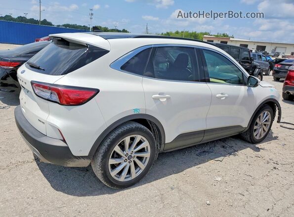 1FMCU9J97MUB16244 2021 FORD ESCAPE White Задня права чверть