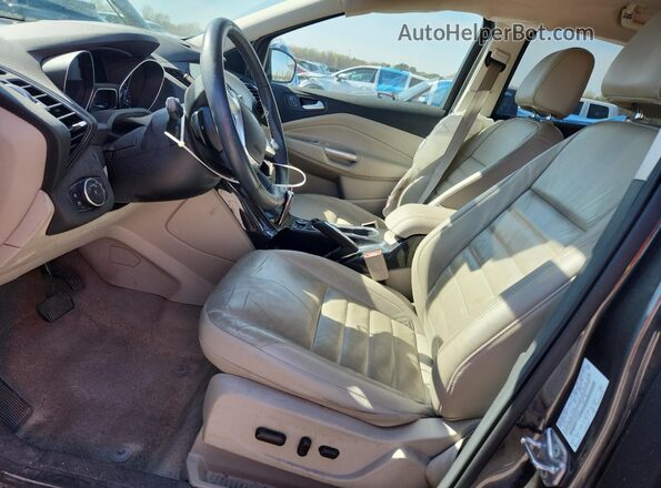 1FMCU9J98GUB03524 2016 FORD ESCAPE Gray Вид салону спереду