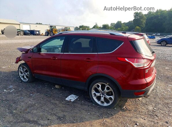 1FMCU9J98GUB80121 2016 FORD ESCAPE Темно-бордовый Задняя левая четверть