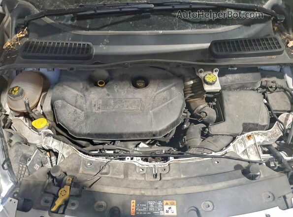 1FMCU9J98HUB69640 2017 FORD ESCAPE White ძრავის განყოფილების ხედი