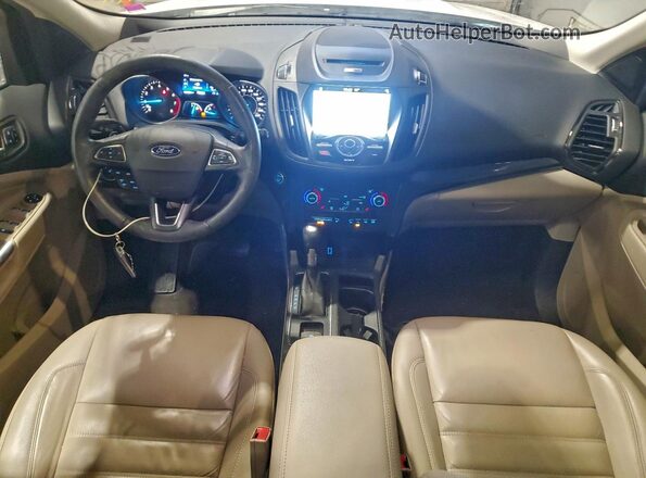 1FMCU9J98HUB69640 2017 FORD ESCAPE White წინა პანელის ხედი