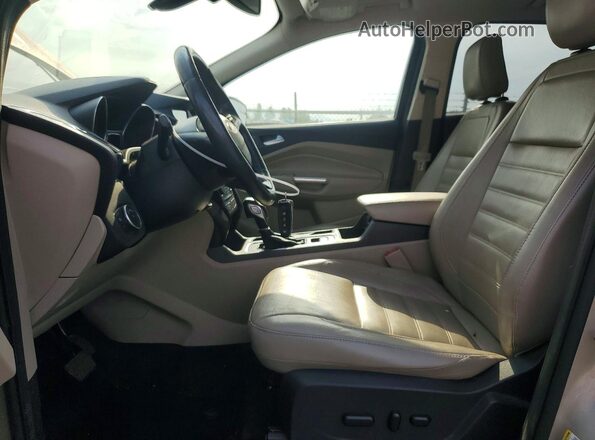 1FMCU9J98JUC71090 2018 FORD ESCAPE Beige Front interior view