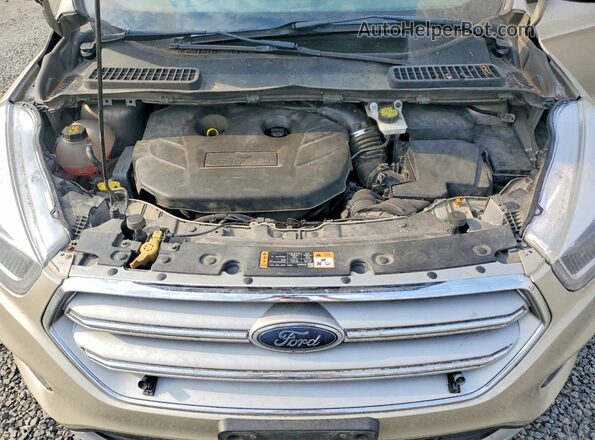 1FMCU9J98JUC71090 2018 FORD ESCAPE Beige Engine compartment view