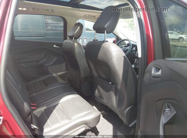 1FMCU9J98KUC18231 2019 FORD ESCAPE Red Vista de la etiqueta del VIN