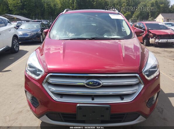 1FMCU9J98KUC18231 2019 FORD ESCAPE Red Vista del cuadro de instrumentos