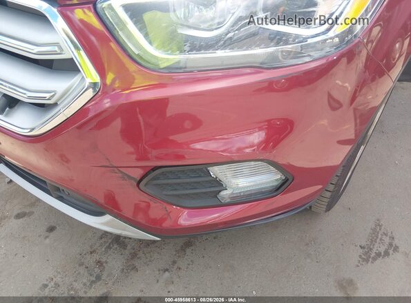 1FMCU9J98KUC18231 2019 FORD ESCAPE Red Vista frontal