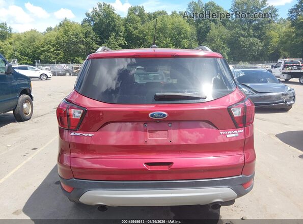 1FMCU9J98KUC18231 2019 FORD ESCAPE Red 