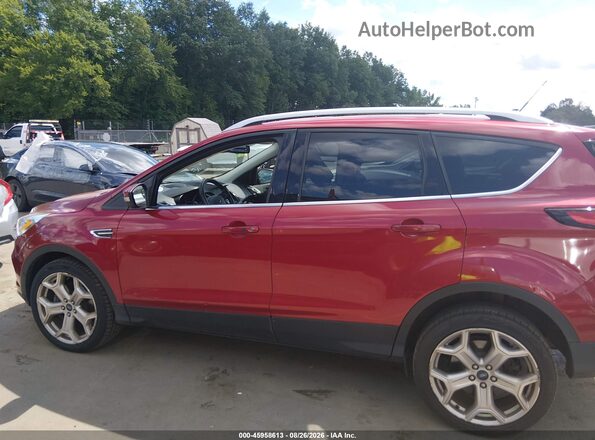 1FMCU9J98KUC18231 2019 FORD ESCAPE Red Vista interior de 360 grados