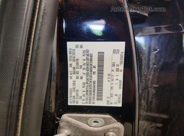 1FMCU9J99GUA01455 2016 FORD ESCAPE Black VIN կոդի պիտակի տեսք