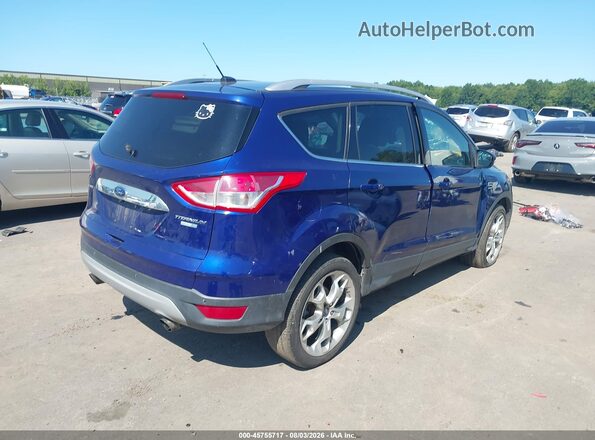 1FMCU9J99GUB33471 2016 FORD ESCAPE Синий Задняя правая четверть