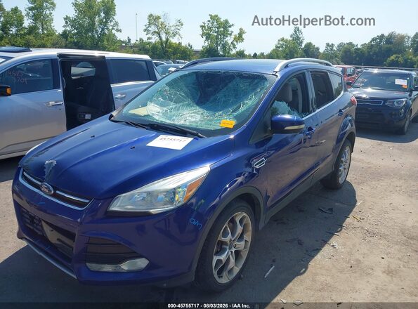 1FMCU9J99GUB33471 2016 FORD ESCAPE Синий Вид спереди