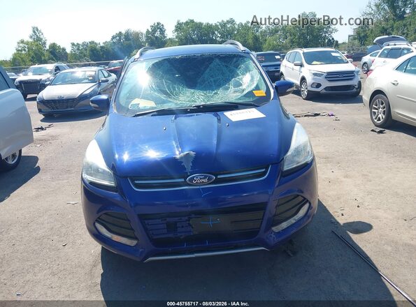 1FMCU9J99GUB33471 2016 FORD ESCAPE Синий Вид щитка приборов