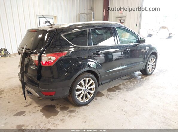 1FMCU9J99HUA59065 2017 FORD ESCAPE Black Tył prawy
