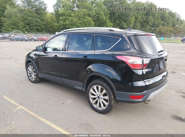 1FMCU9J99JUA15153 2018 FORD ESCAPE Black Задня ліва чверть