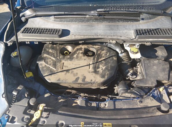 1FMCU9J99JUB12837 2018 FORD ESCAPE Blue Вид ззаду