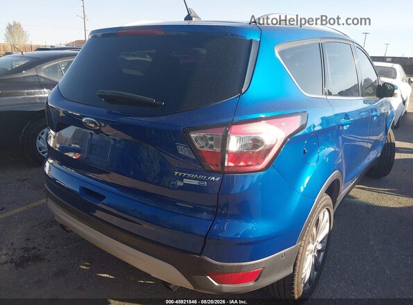1FMCU9J99JUB12837 2018 FORD ESCAPE Blue Задня права чверть