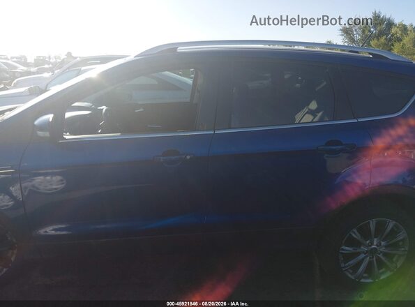 1FMCU9J99JUB12837 2018 FORD ESCAPE Blue Панорамний вид салону 360°