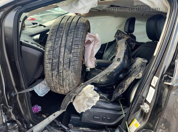 1FMCU9J99JUC62298 2018 FORD ESCAPE Gray Front interior view