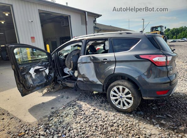 1FMCU9J99JUC62298 2018 FORD ESCAPE Gray Rear left