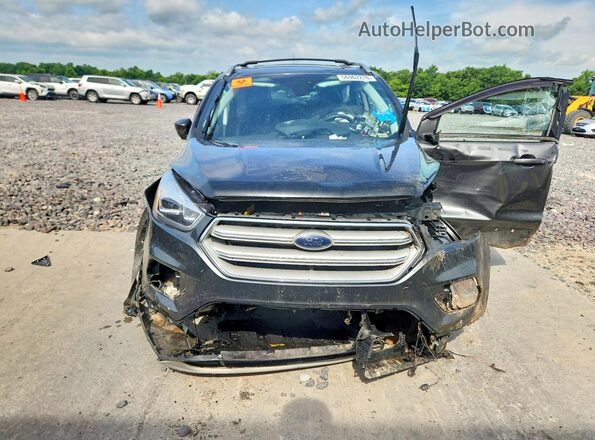 1FMCU9J99JUC62298 2018 FORD ESCAPE Gray Front view