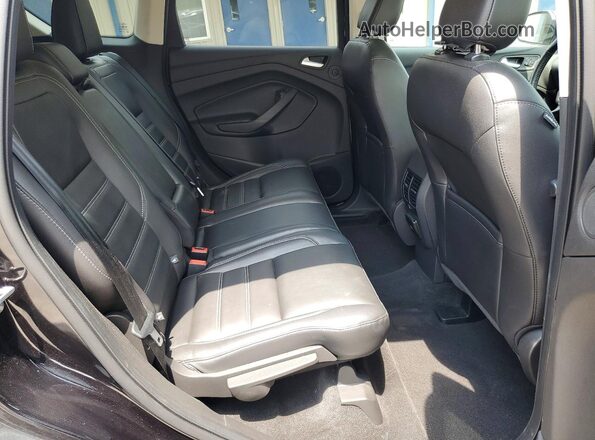 1FMCU9J99KUB98880 2019 FORD ESCAPE Black Widok wnętrza z tyłu