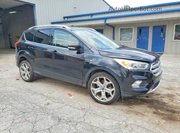 1FMCU9J99KUB98880 2019 FORD ESCAPE Black Przód prawy