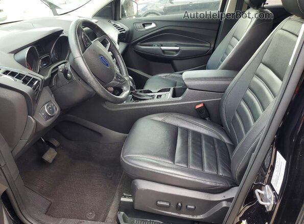 1FMCU9J99KUB98880 2019 FORD ESCAPE Black Widok wnętrza z przodu
