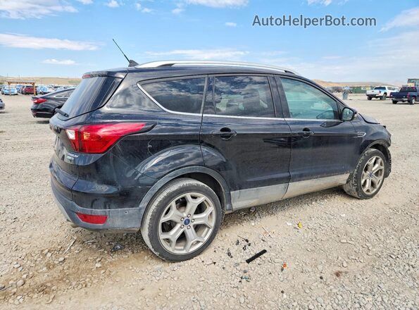 1FMCU9J99KUC32381 2019 FORD ESCAPE Black უკანა მარჯვენა