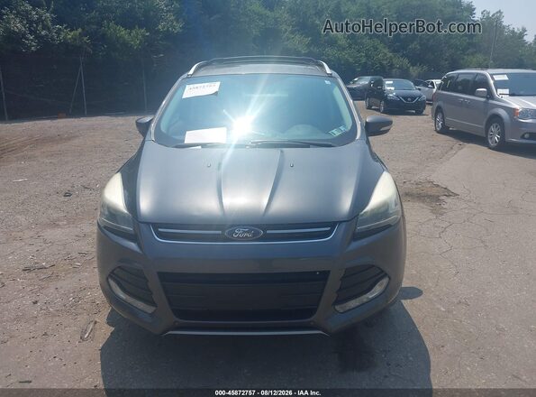 1FMCU9J9XGUB03055 2016 FORD ESCAPE Gray Սարքավորումների վահանակի տեսք