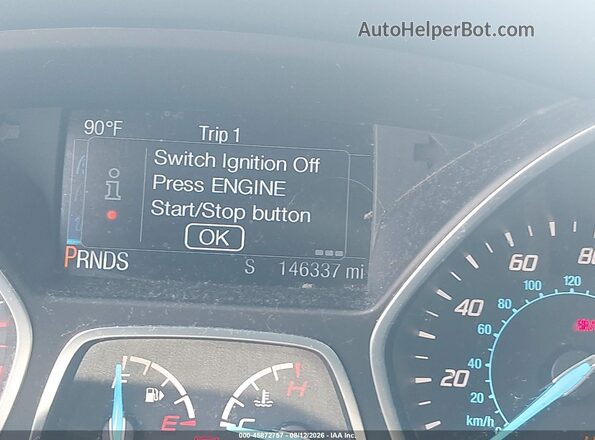1FMCU9J9XGUB03055 2016 FORD ESCAPE Gray 