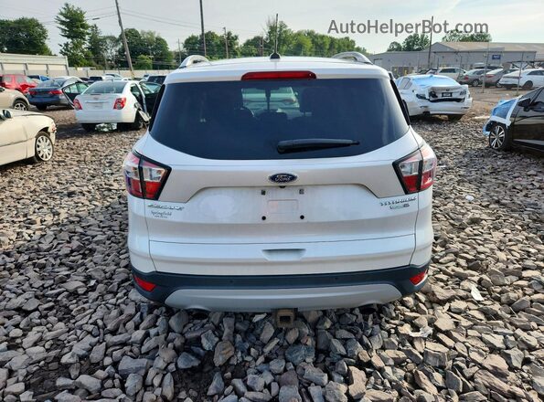 1FMCU9J9XHUD03273 2017 FORD ESCAPE White Rear view