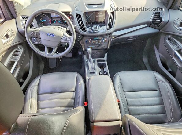 1FMCU9J9XHUD03273 2017 FORD ESCAPE White Dashboard view