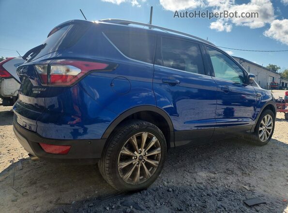 1FMCU9J9XJUA77077 2018 FORD ESCAPE Blue Rear right