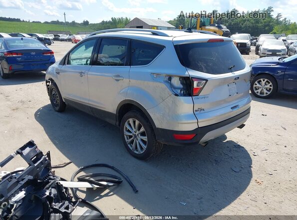 1FMCU9J9XJUB48195 2018 FORD ESCAPE Серебряный Задняя левая четверть
