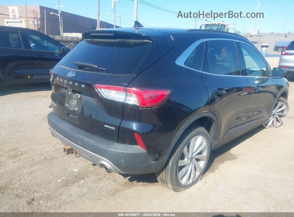 1FMCU9J9XMUA28983 2021 FORD ESCAPE Black Հետևի աջ