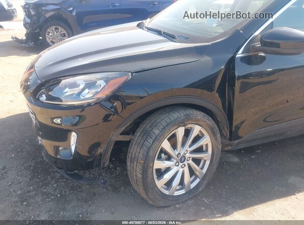 1FMCU9J9XMUA28983 2021 FORD ESCAPE Black Դիմացի տեսք