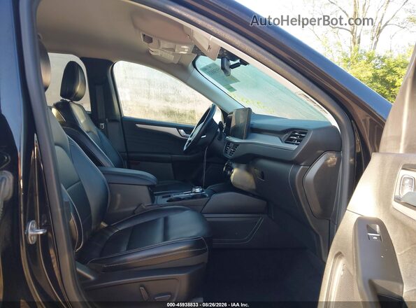 1FMCU9JA0PUA03993 2023 FORD ESCAPE Black წინა სალონის ხედი